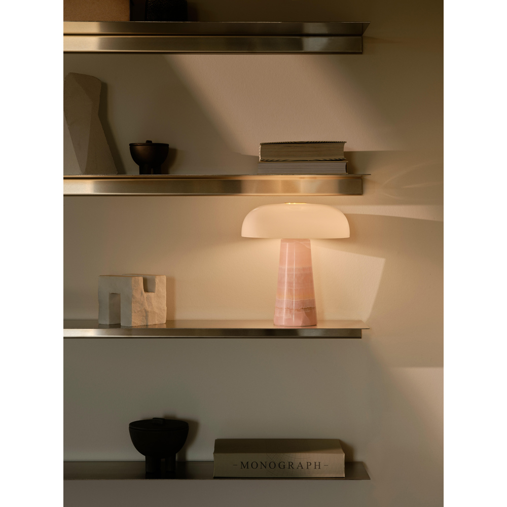 Nordlux Glossy Mini Pink Table Lamp Image 9