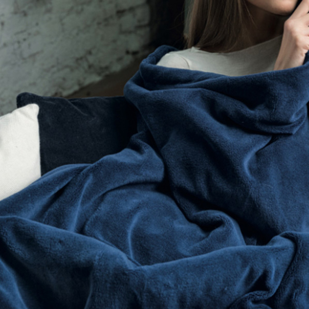 Dreamland Snuggle Up Large Blue Warming Electric Blanket 120 x 160cm Image 2