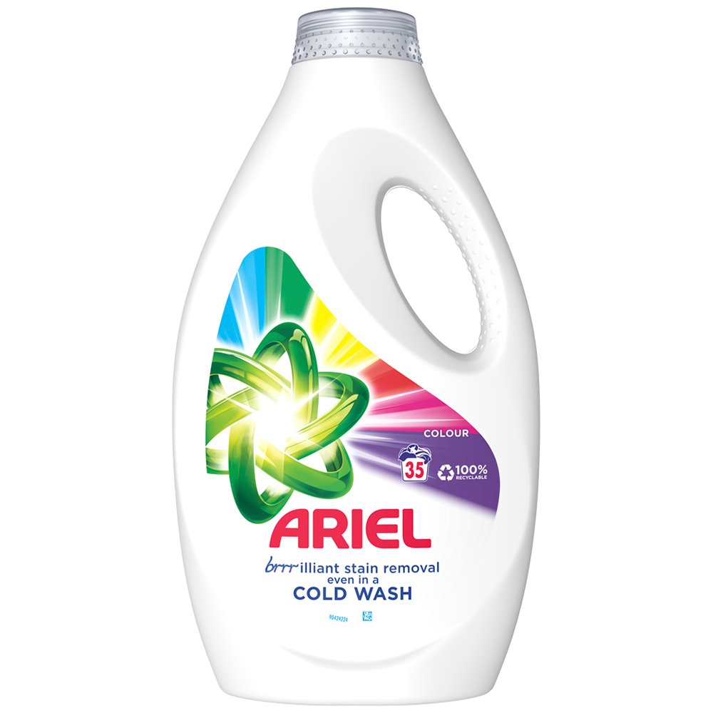 Ariel Colour Washing Liquid 35 Washes 1.225L Image 2