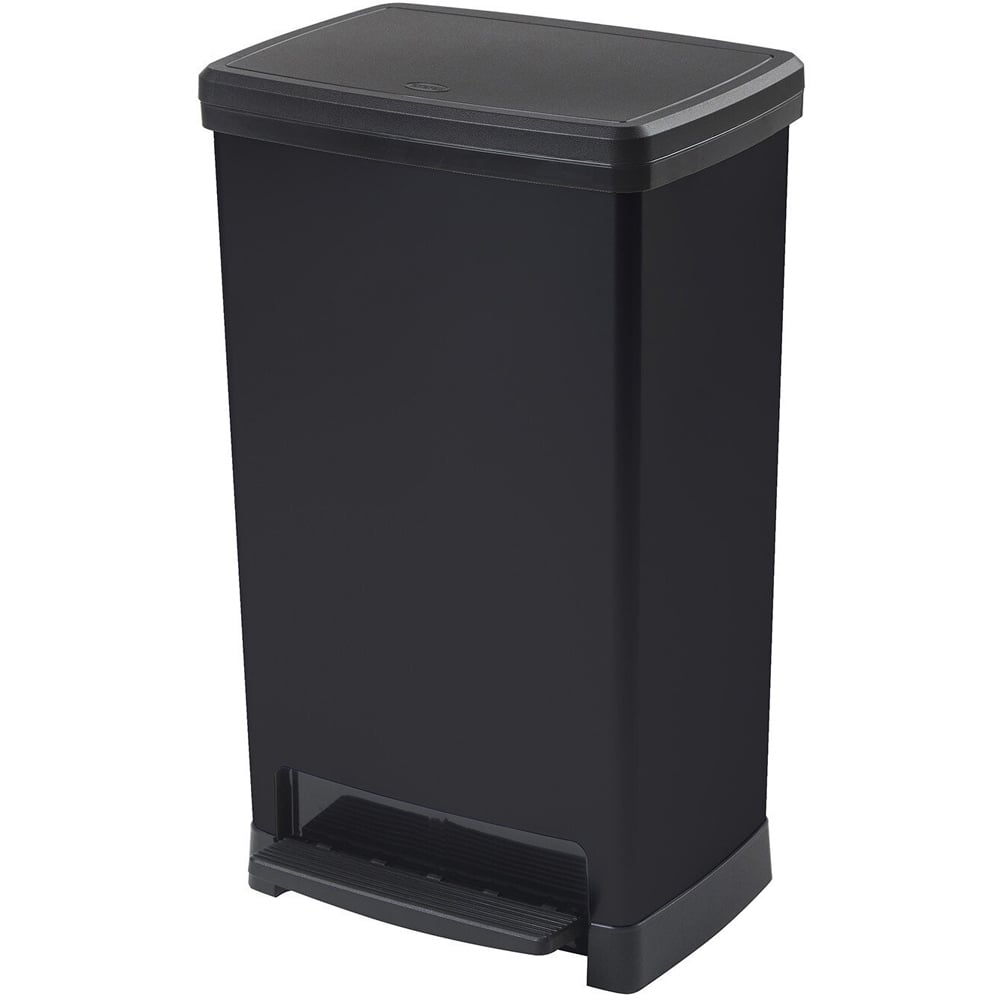 Tontarelli Moda Pedal Bin 50L - Black Image