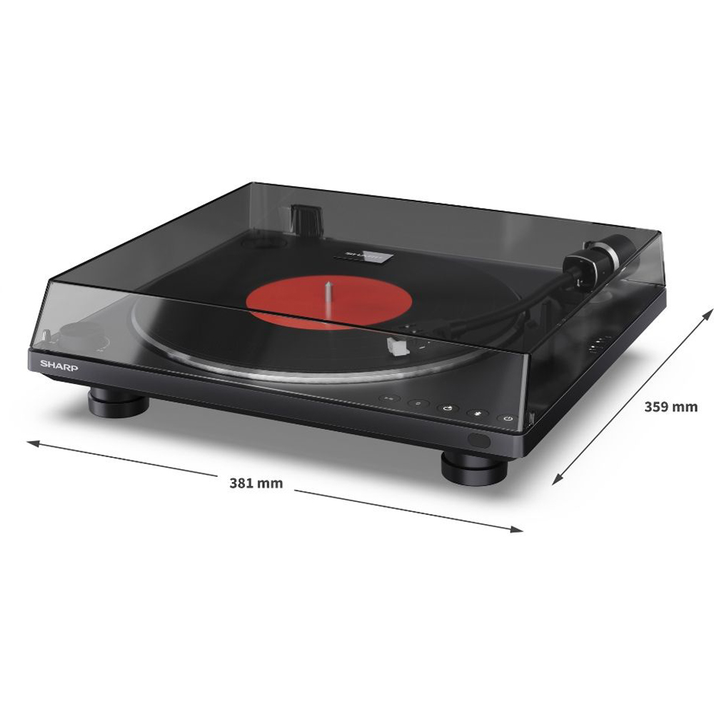 Sharp RP-TT100 Compact Automatic Arm Turntable Image 9