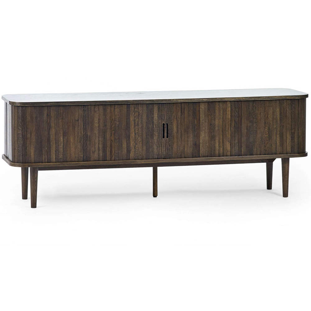 Julian Bowen Arya 2 Door Dark Oak Effect TV Unit Image 2