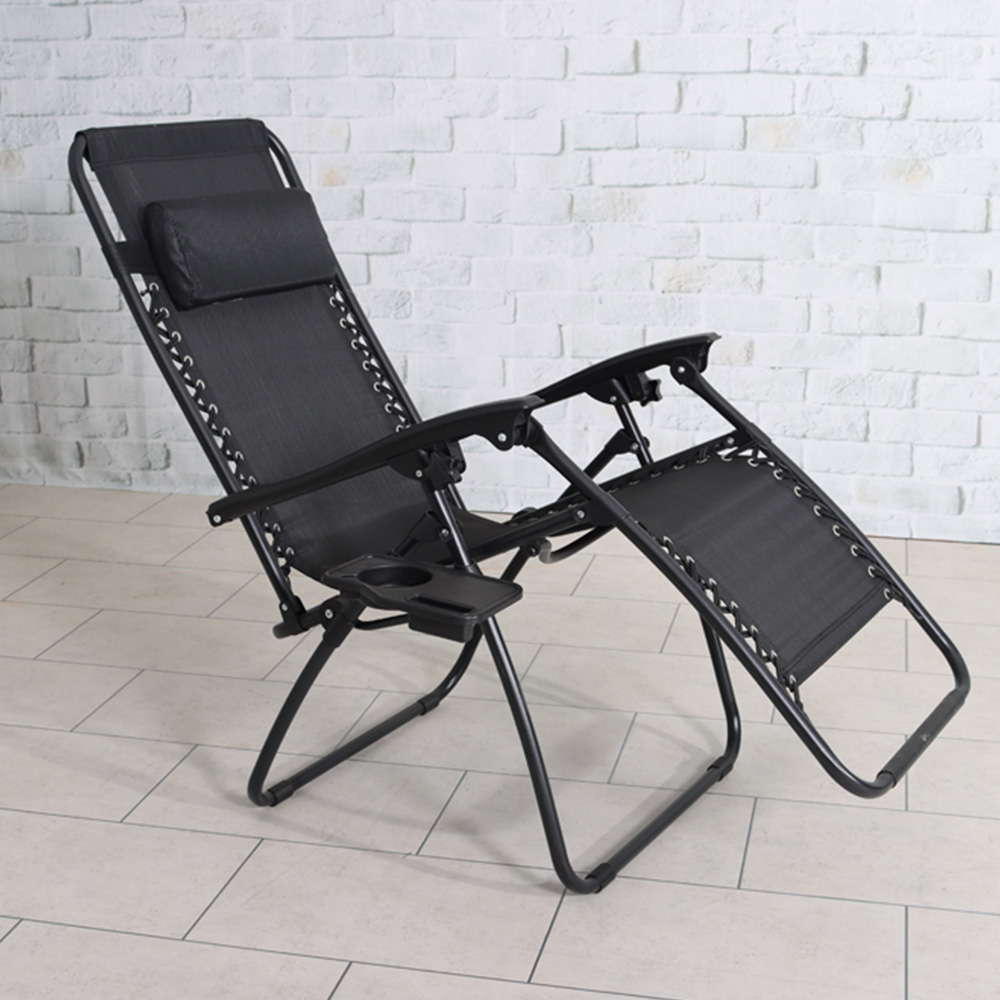 Royalcraft Black Zero Gravity Relaxer Chair Image 6
