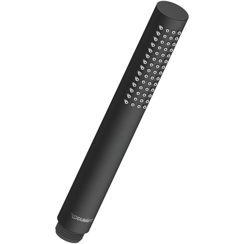 Duravit Round Black Stick Hand Shower Image 1