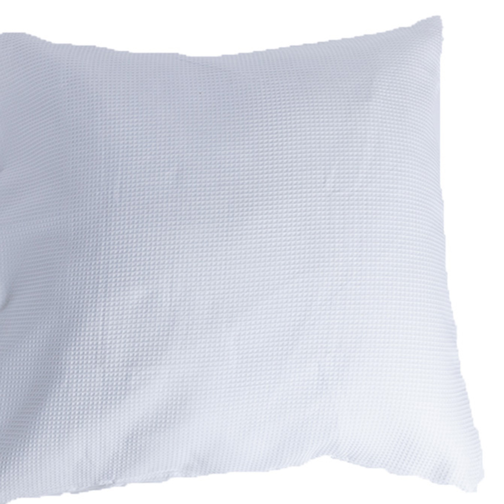 Serene Waffle Weave Cotton Slate Pillowcase Unit 50 x 50cm Image 3