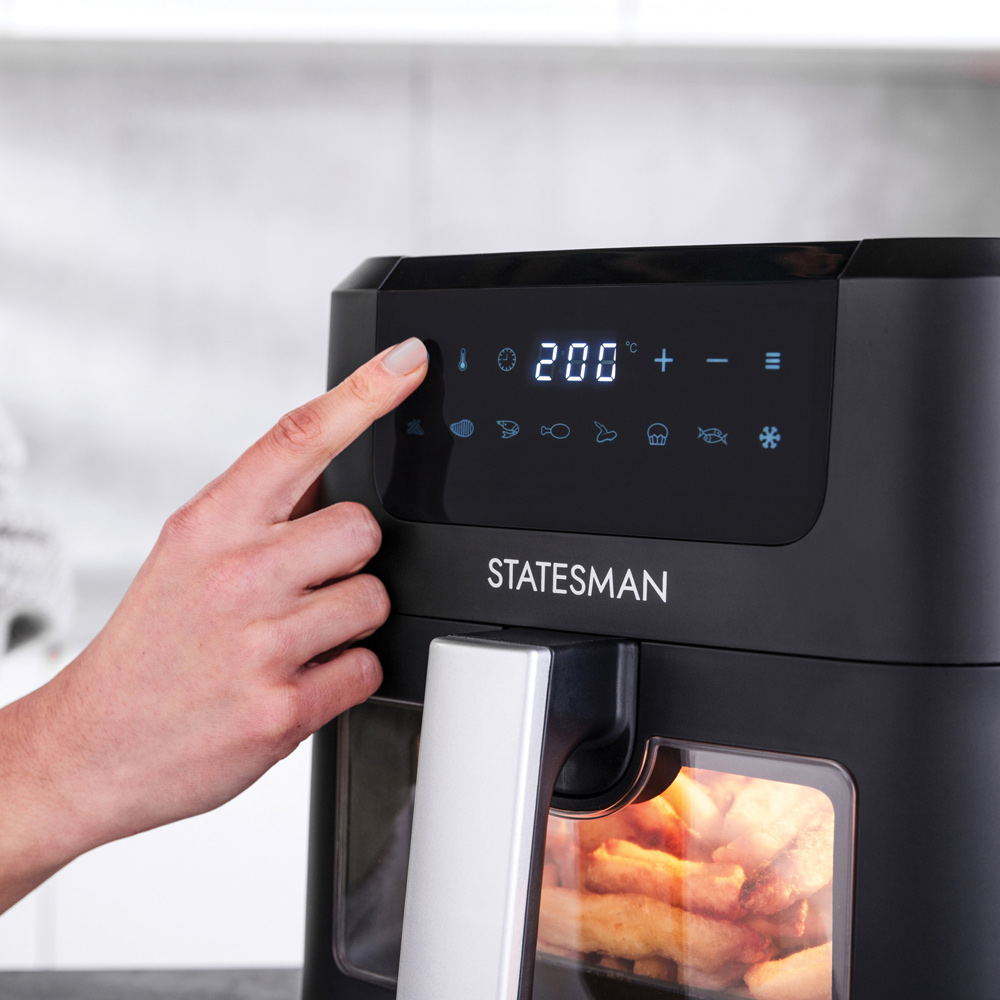 Statesman SKAF05015BK 5L Black Digital Air Fryer Image 6