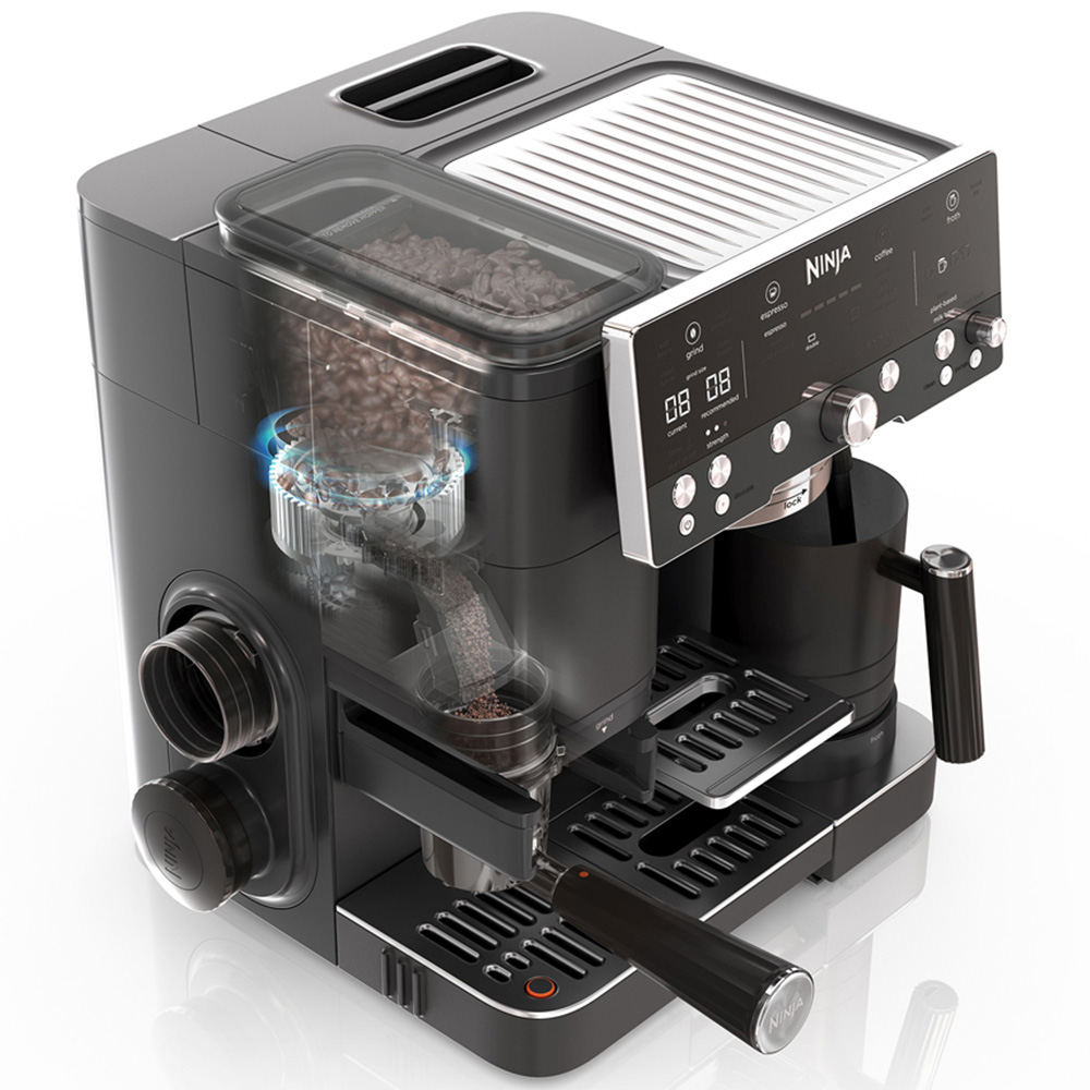 Ninja ES601UKBK Luxe Café Premier Series Black Home Espresso Machine Image 5