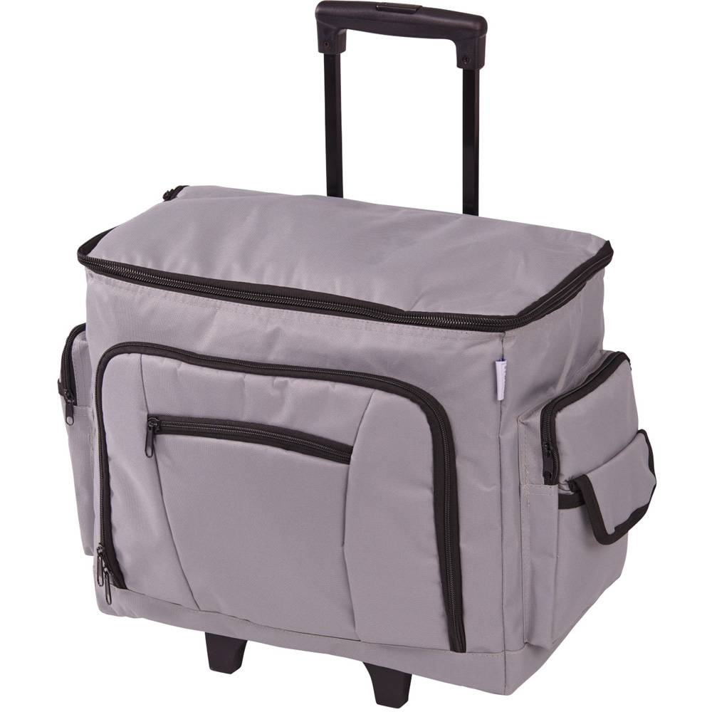 Sewing Online 006105-GREY Grey Sewing Machine Trolley Bag 47 x 38 x 24cm Image 1