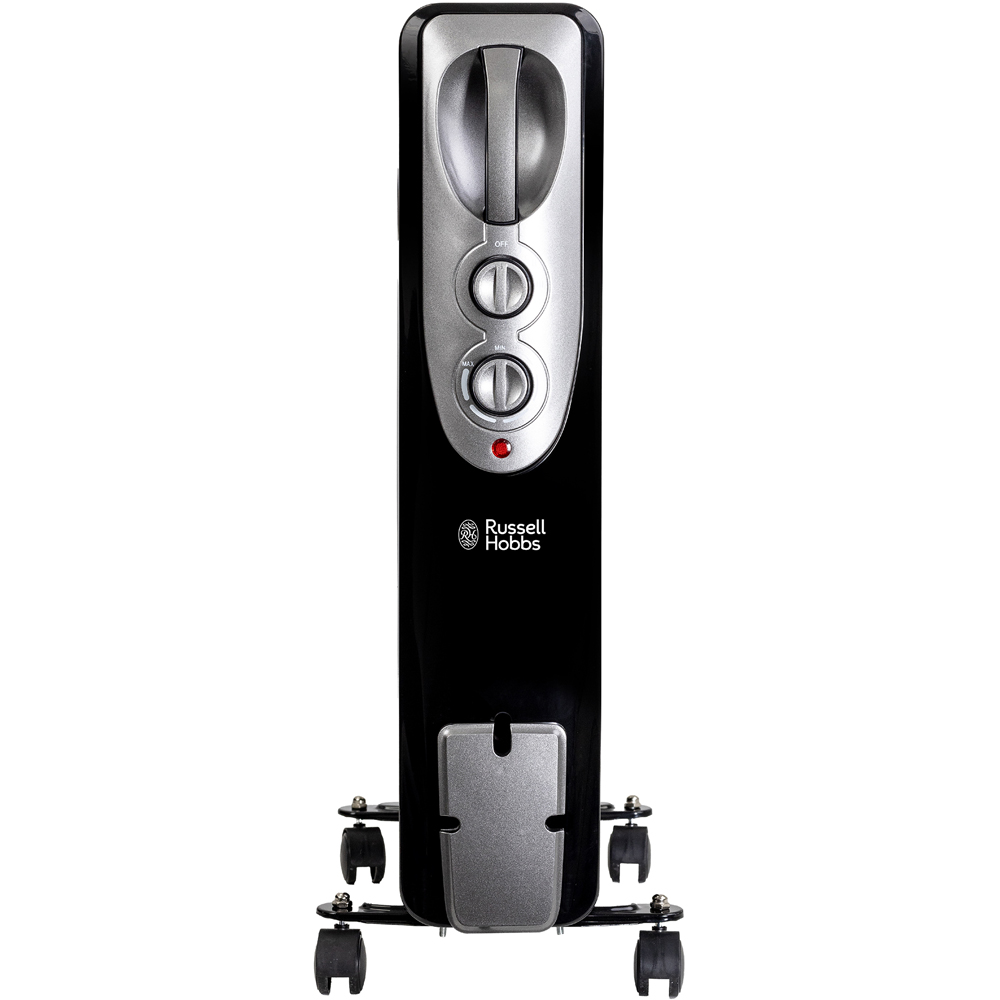 Russell Hobbs Black 11-Fin Oil Filled Radiator 2500W Image 2