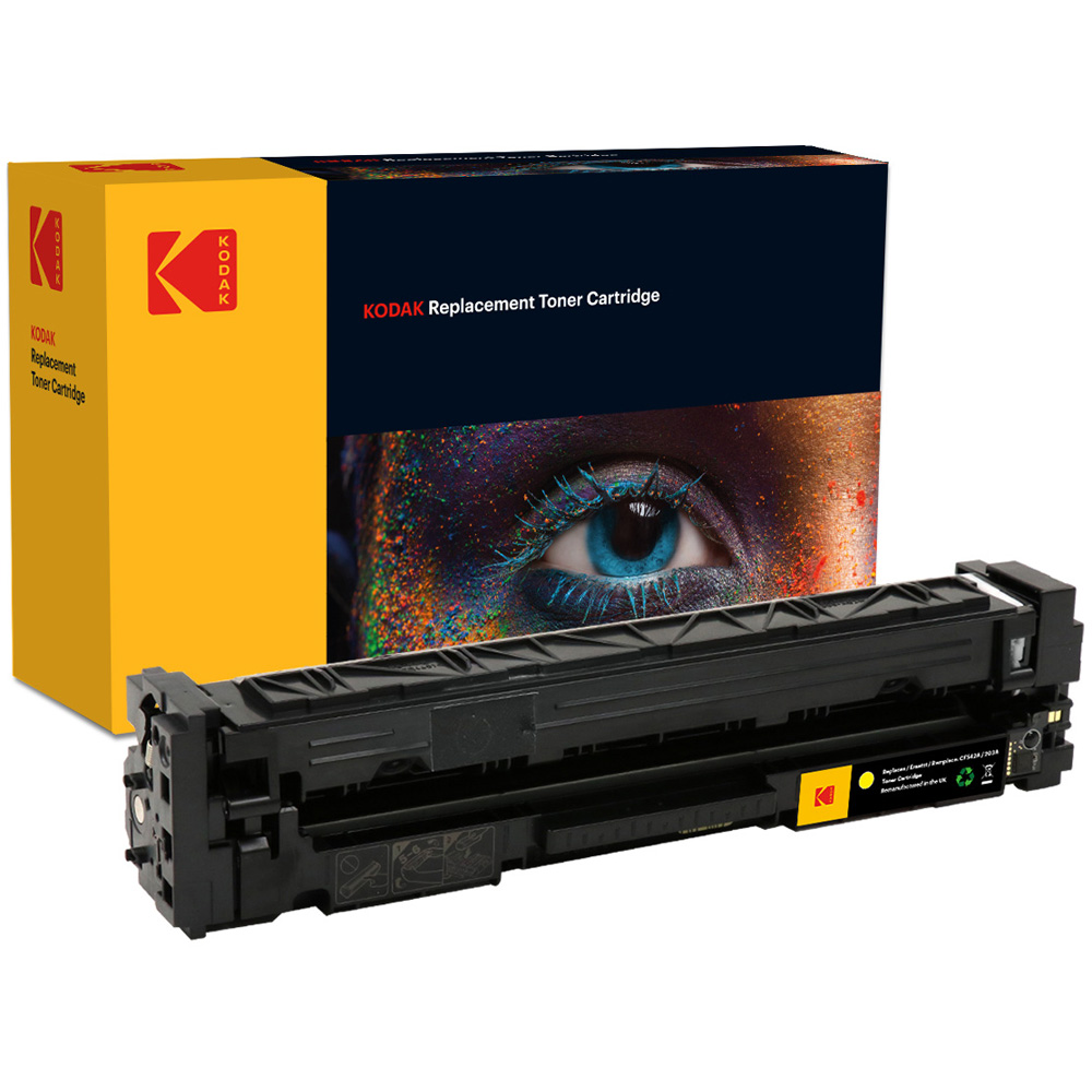 Kodak HP CF542A Yellow Replacement Laser Cartridge Image 1