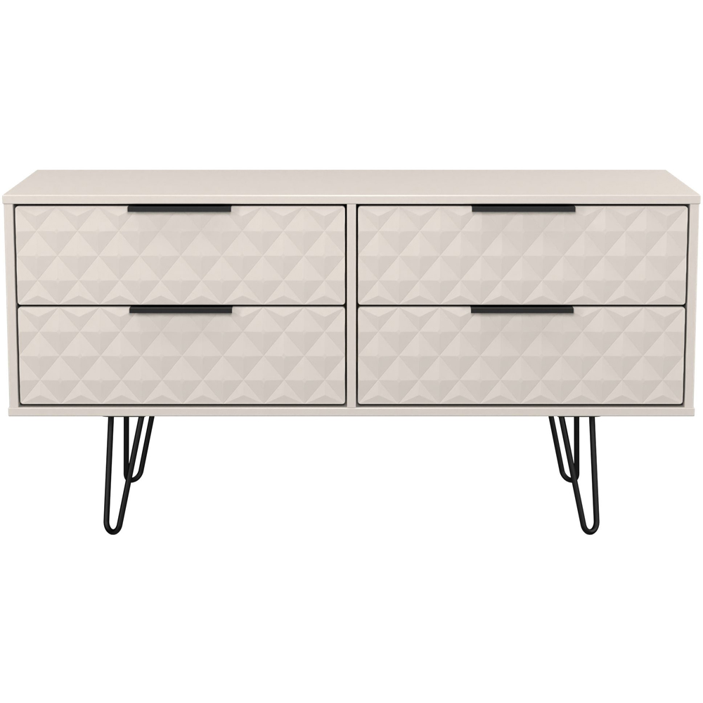 Crowndale Harlequin 4 Drawer Kashmir Matt Bed Box Ready Assembled Image 3