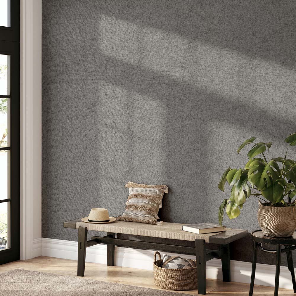 Arthouse Cosy Textured Grey Wallpaper Image 4