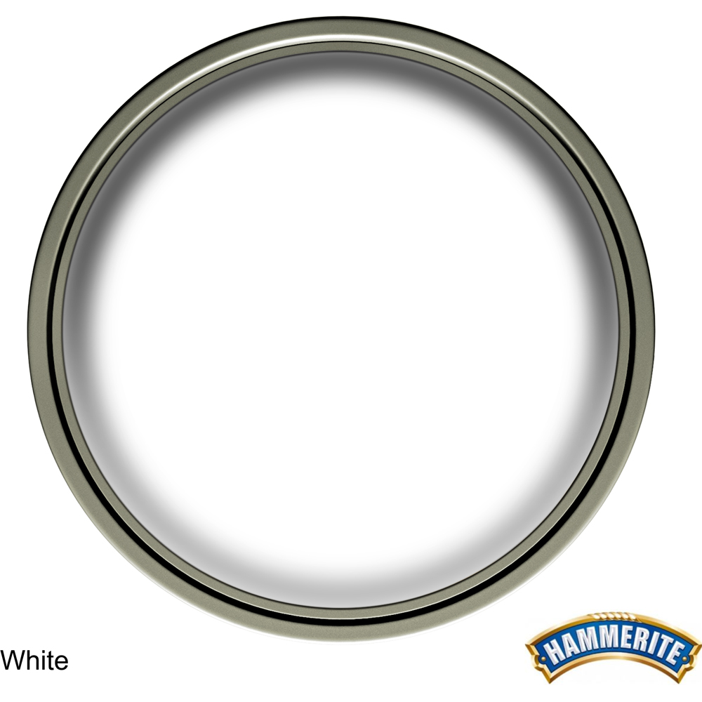 Hammerite Ultima Smooth White Metal Paint 750ml Image 3