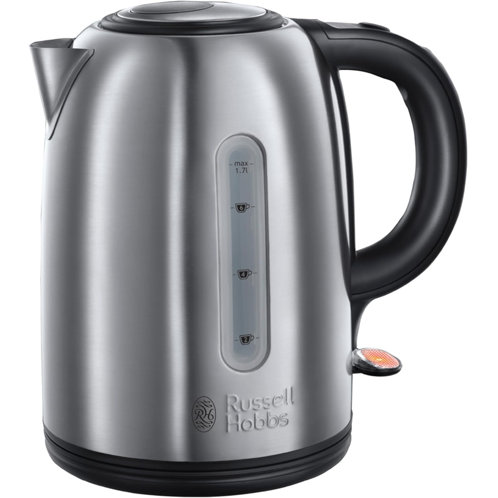 Russell Hobbs 20441 Brushed Stainless Steel Snowdown 1.7L Kettle Image 1