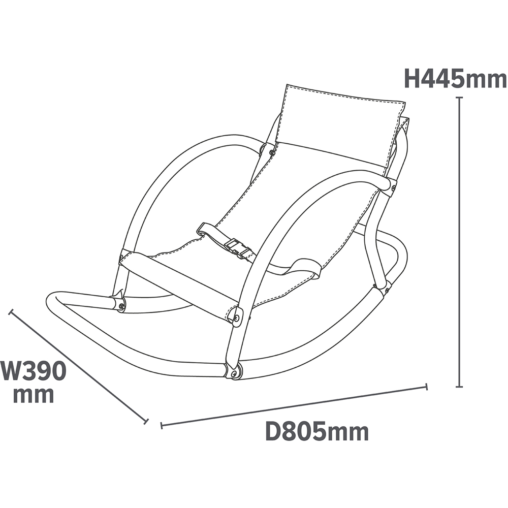 Liberty House Toys Kids Mini Rocking Chair Image 5