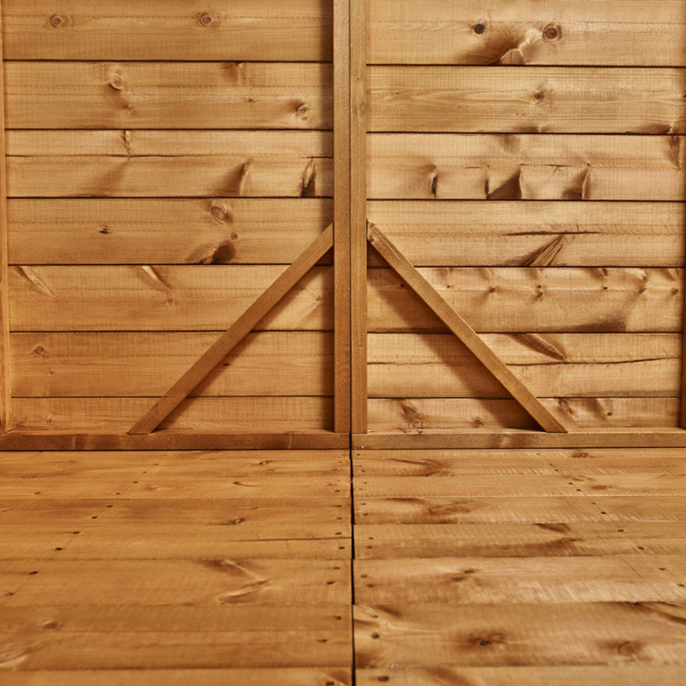 Power Sheds 4 x 8ft Apex Wooden Shed Image 4