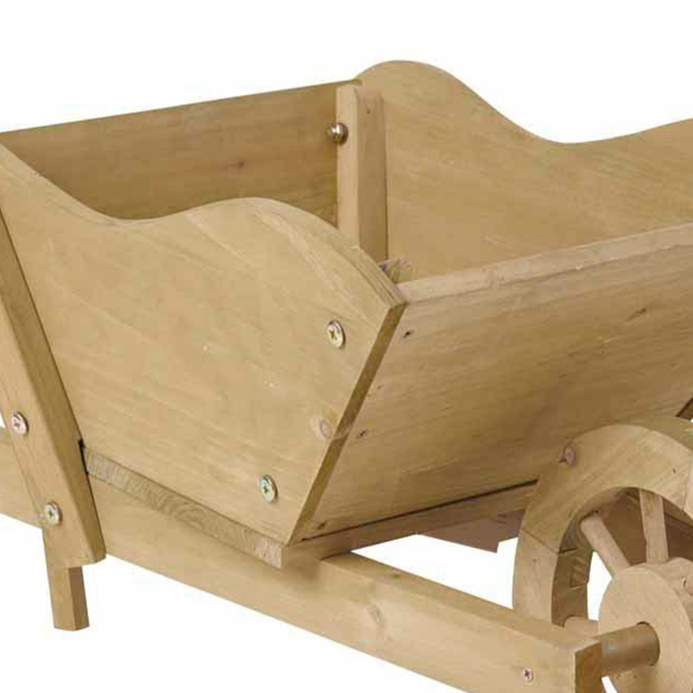 Wilko Wooden Wheelbarrow Planter Wilko