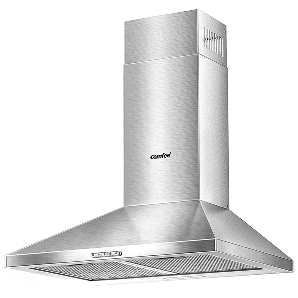 Comfee 60cm Wall Mounted Chimney Cooker Hood Extractor with LED Image 1