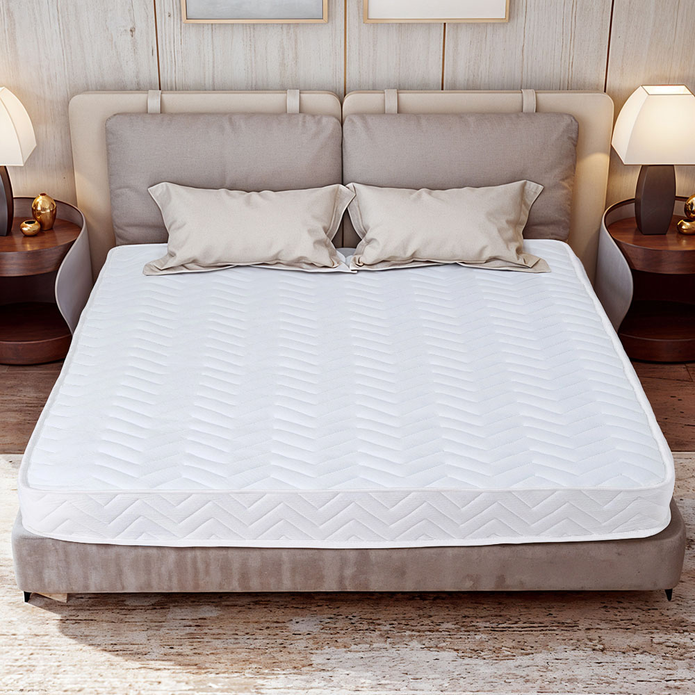 Living and Home Double Cooling Gel Memory Foam Mattress with Spring Support Image 2
