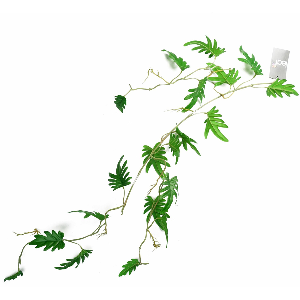 Leaf Trailing Philodendron Small Leaf Hanging Artificial Plant 100cm Image 1