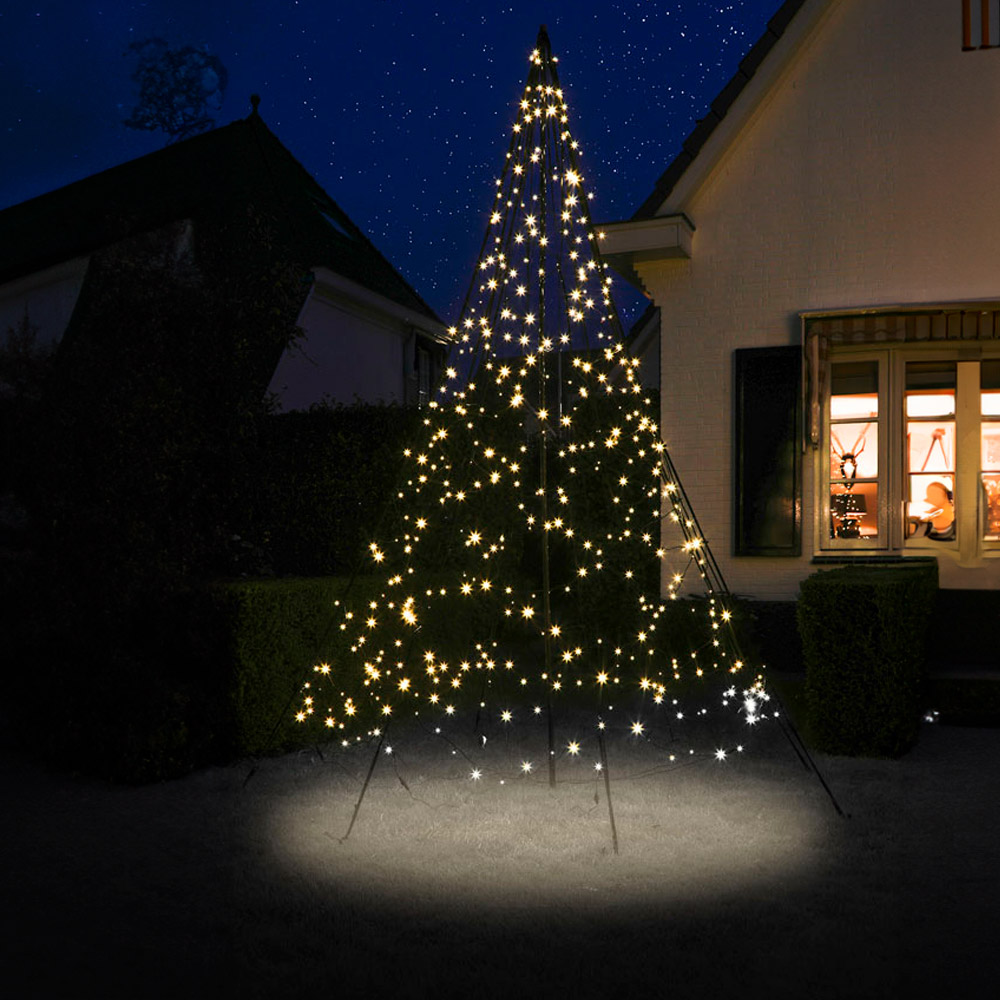 Fairybell 9.8ft Twinkling LED Outdoor Christmas Tree Image 1