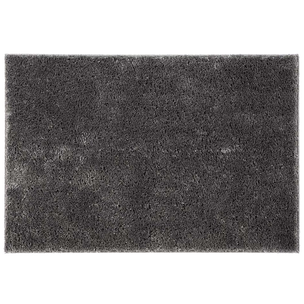 Esselle Home Larissa Charcoal Shaggy Rug 80 x 120cm Image 1