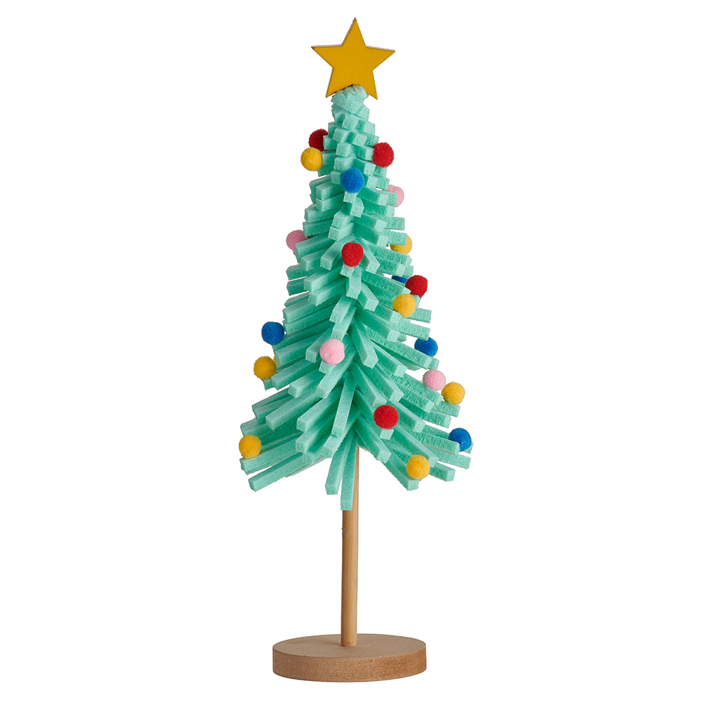 Wilko Joy Standing Felt Tree Image 1