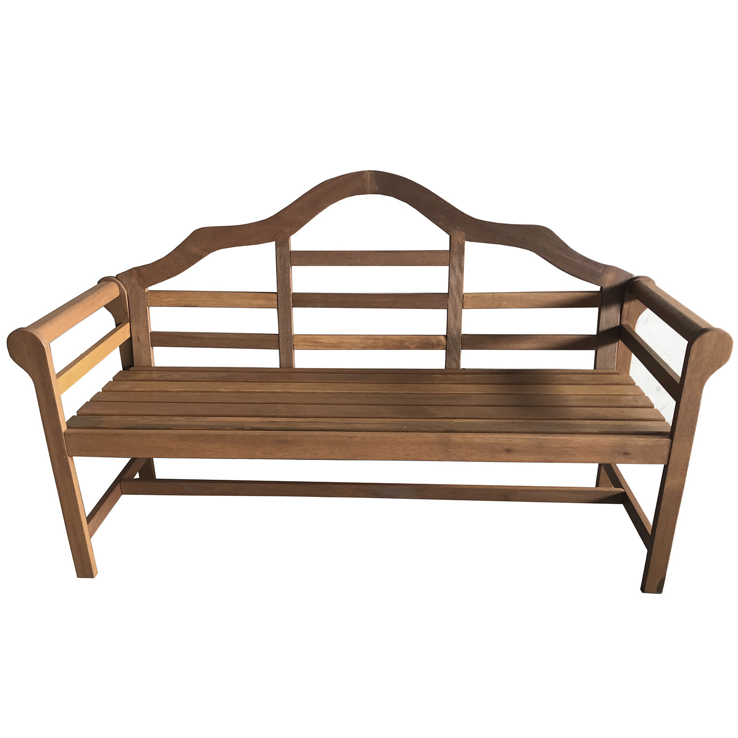 Malay Lutyens Timber Garden Bench Image 2