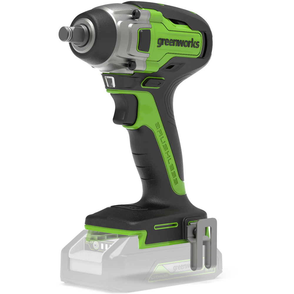 Greenworks GWGD24IW400 24V Brushless 400Nm Impact Wrench Bare Unit Image 1