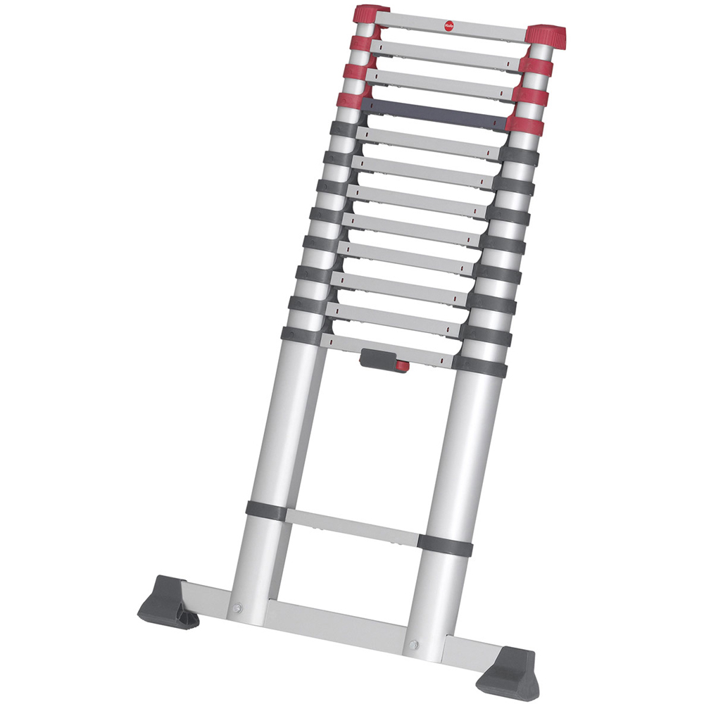 Hailo 7113-131 T80 Flexiline Safety Telescopic Ladder 3.80m Image 1
