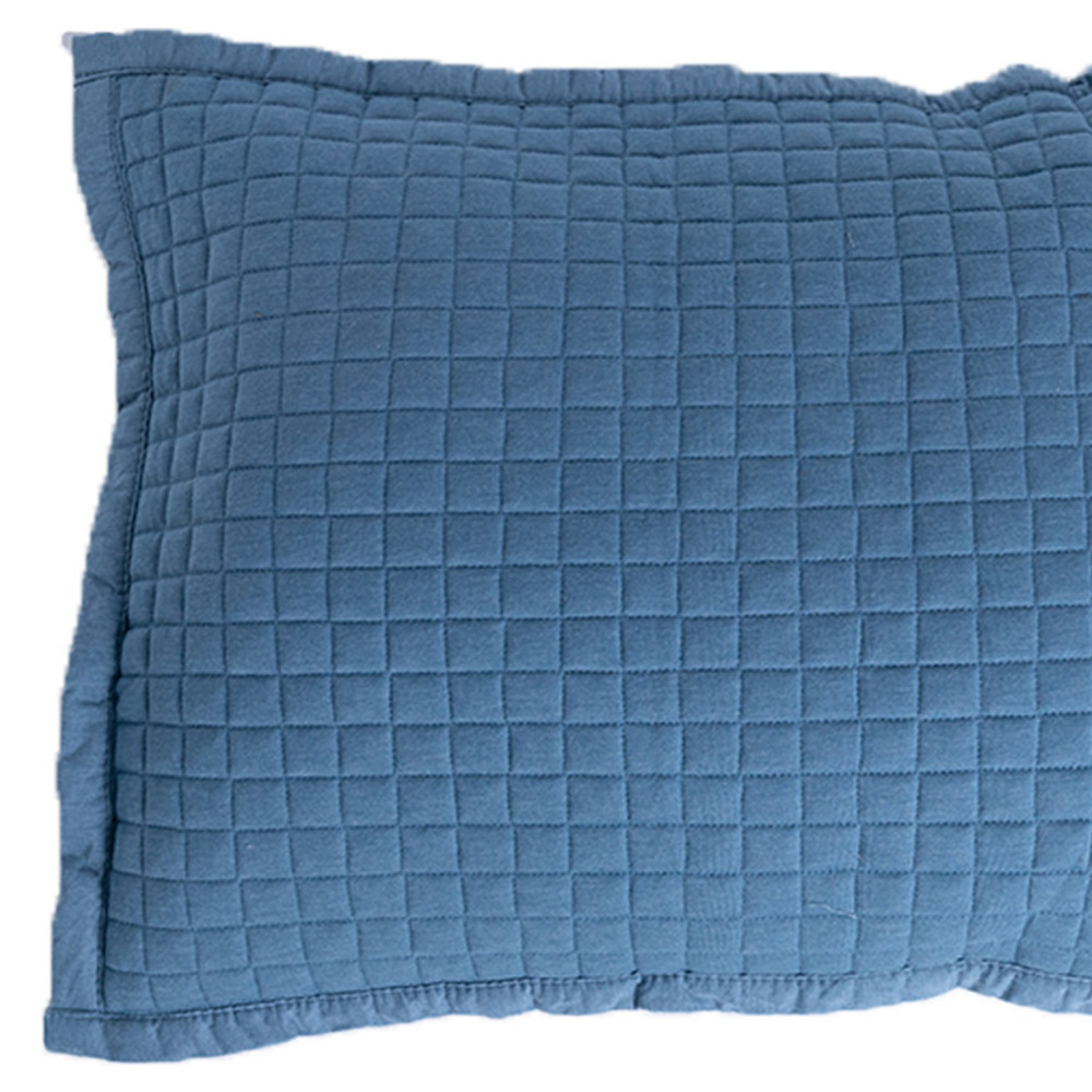 Serene Blue Crompton Cobalt Cushion 40 x 50cm Image 3