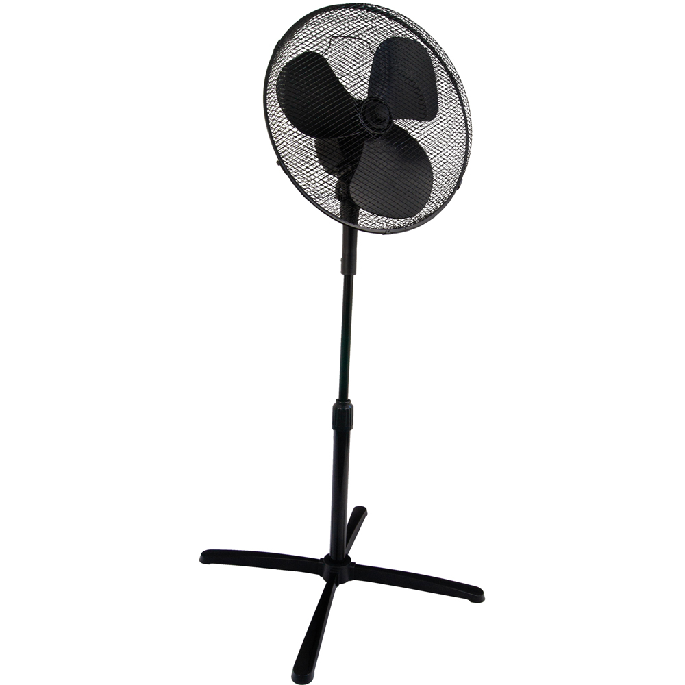 Igenix Black Pedestal Fan 16 inch Image 4