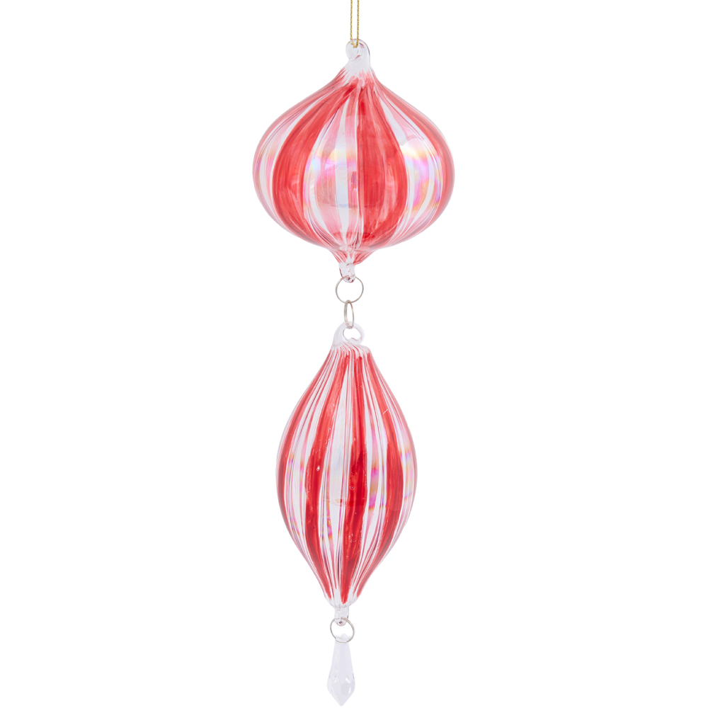 Lustre Candy Cane DropletRed Image 3