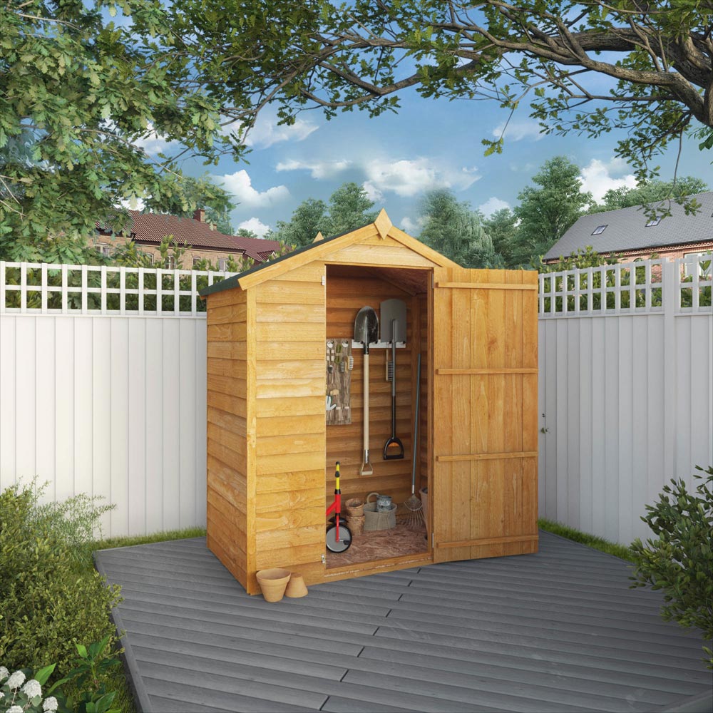 Mercia 3 x 5ft Overlap Apex Shed Image 6