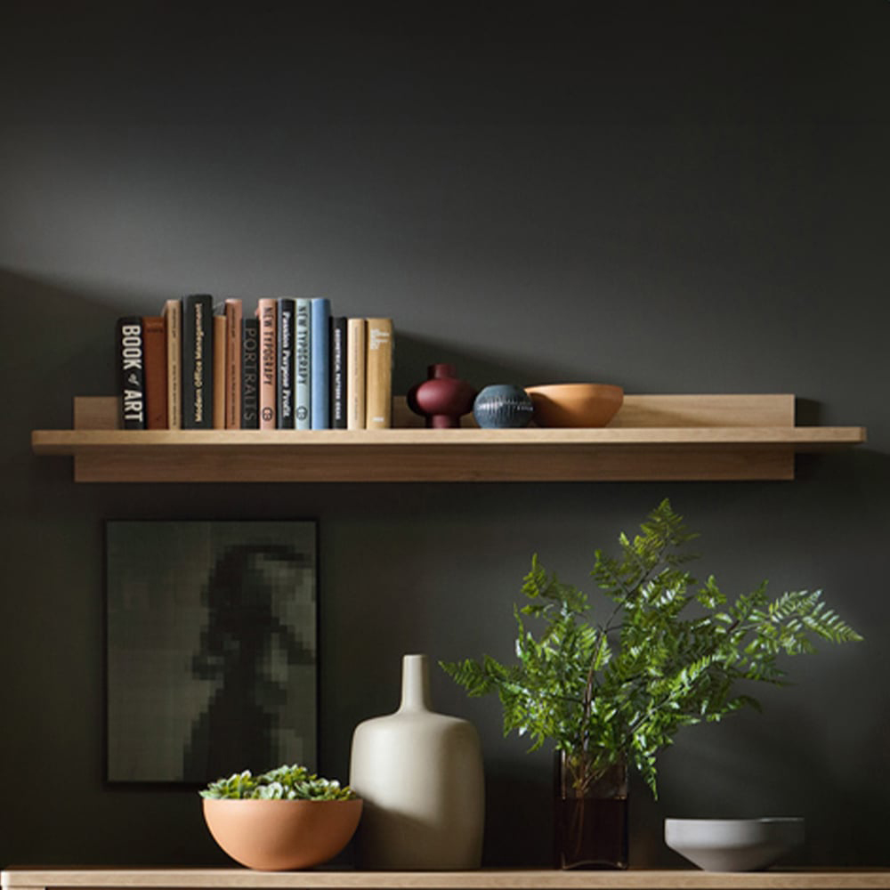 Florence Cestino Jackson Hickory Oak Shelf Image 2