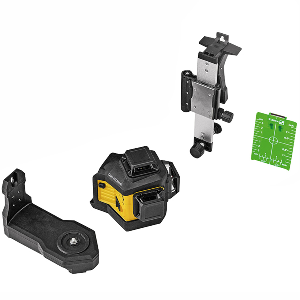 Stabila LAX600 7 Piece Green Multi-Line Laser Set Bare Unit Image 3