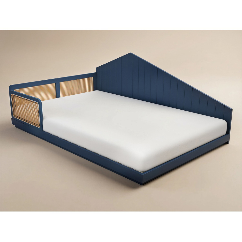 Flair Carter Small Double Navy Montessori Bed Image 2