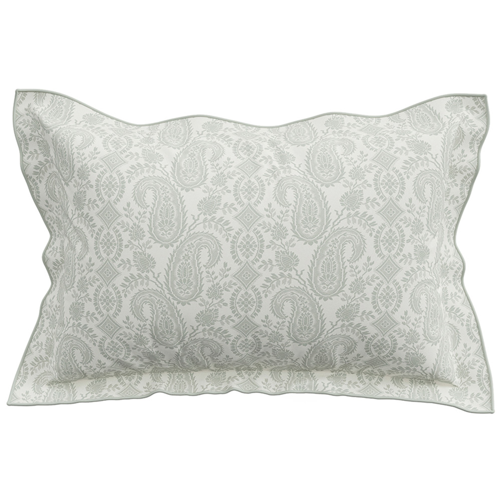 V&A Silk Road Paisley Double Sage Duvet Set Image 3