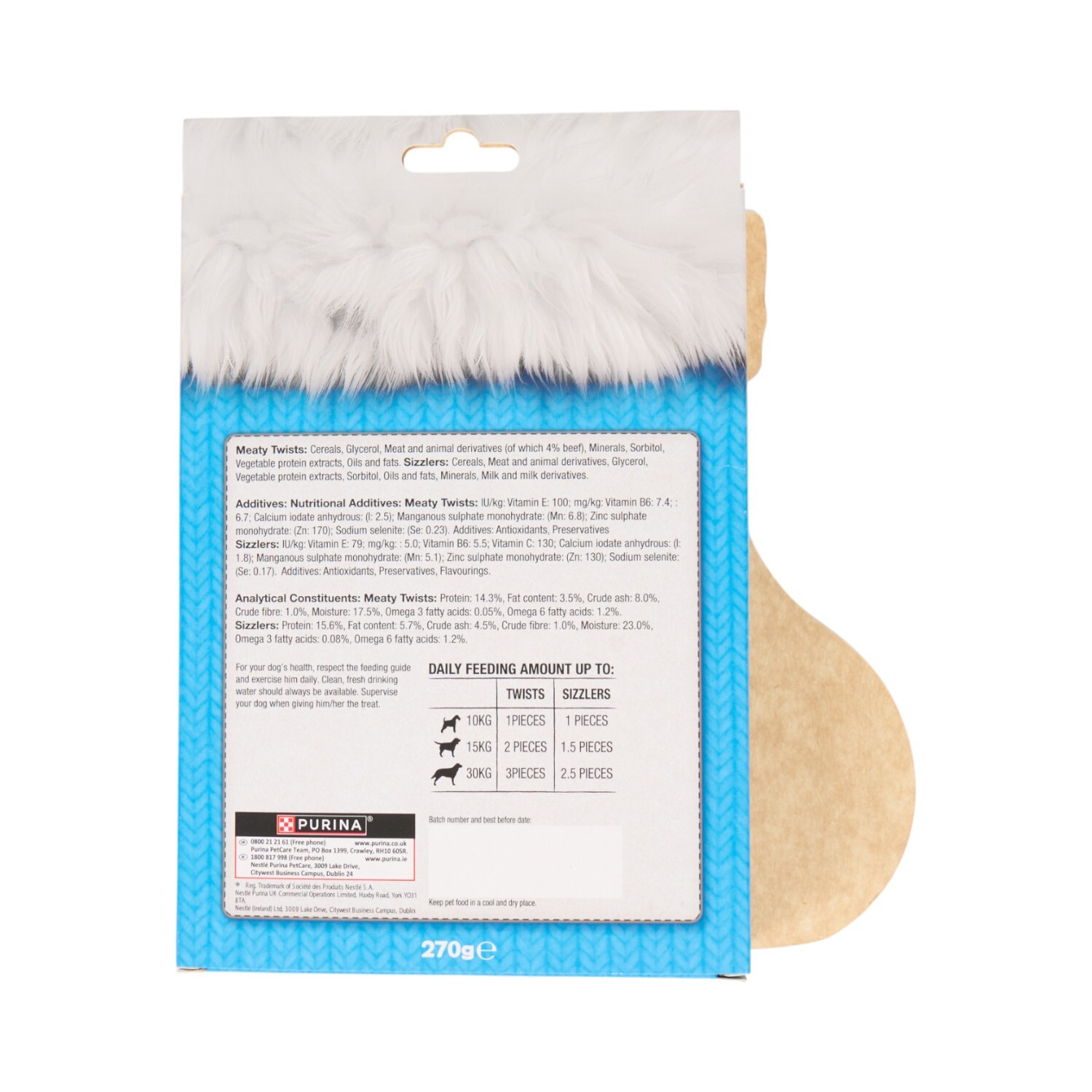 Bakers Dog Treats Xmas Stocking Image 2