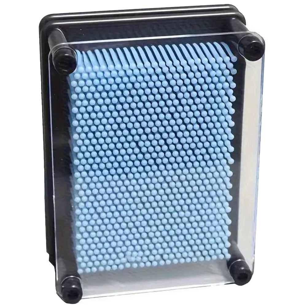 Dyzi Blue 3D Pin Art Colourful CreativeToy Boards Image 1