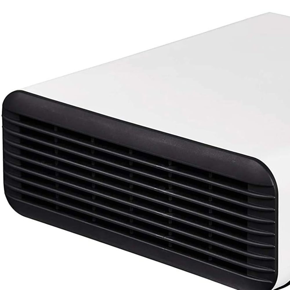 Mylek White Electric Flat Fan Heater 1800W Image 6