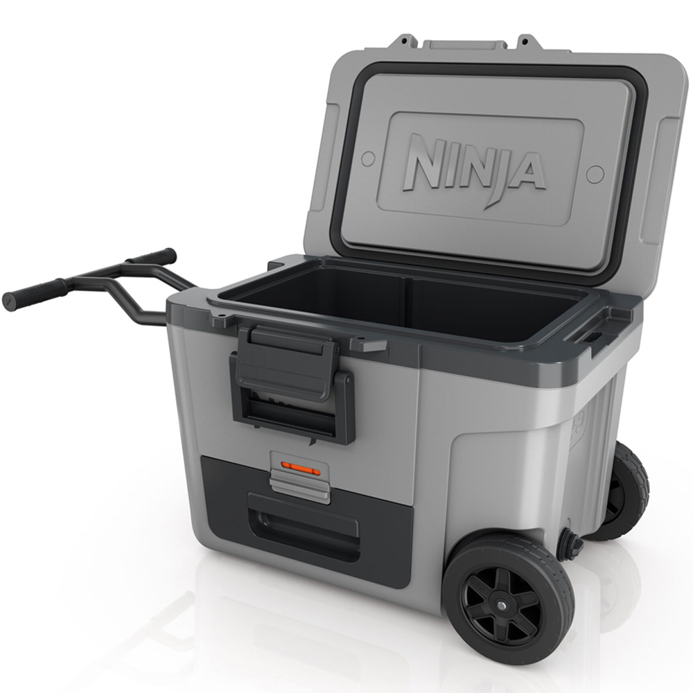 Ninja FrostVault Slate Grey Wheeled Cooler with Dry Zone 45QT 42L Image 4