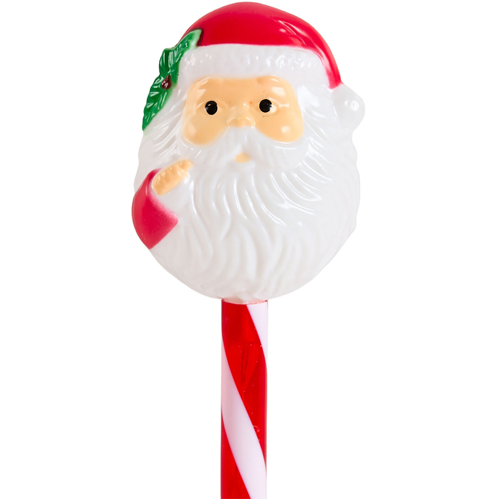 Set of 5 Retro Santa Stake Lights Image 7