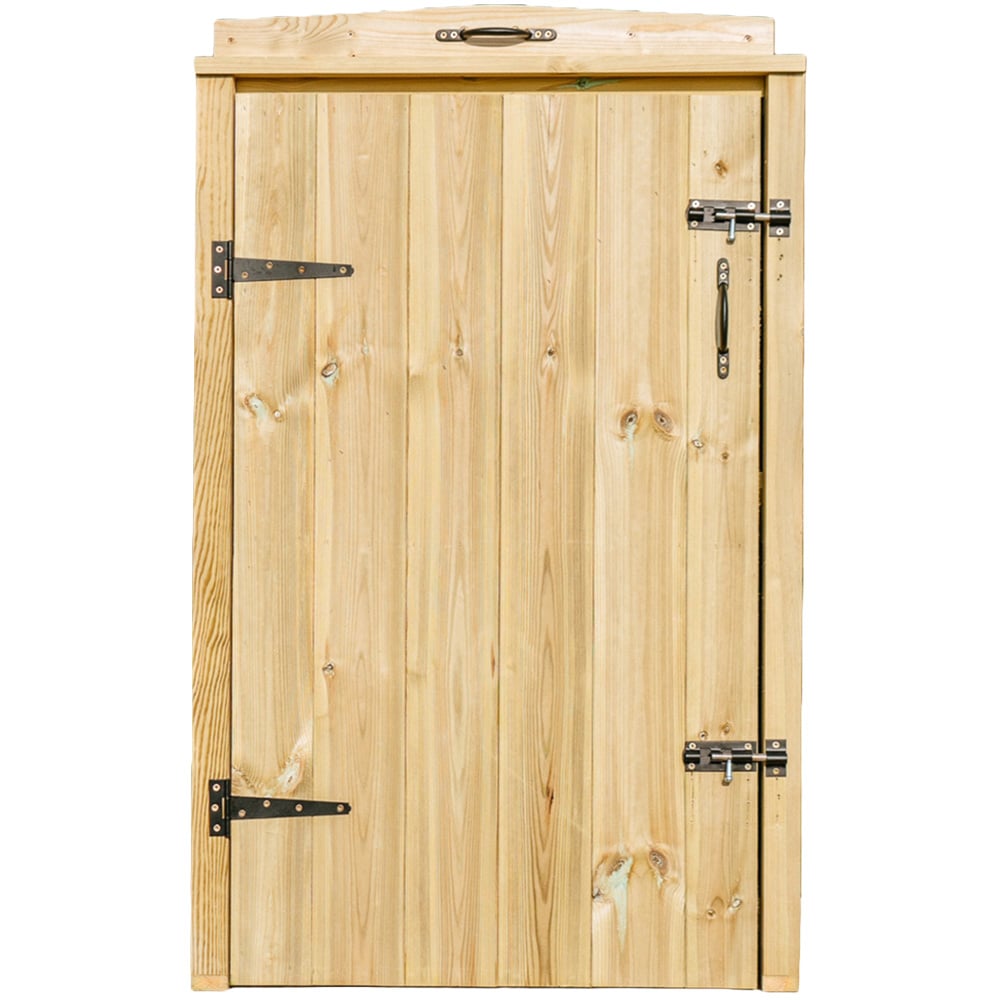 The Garden Village Chatburn 2 Recycle Box Storage Shed Image 1