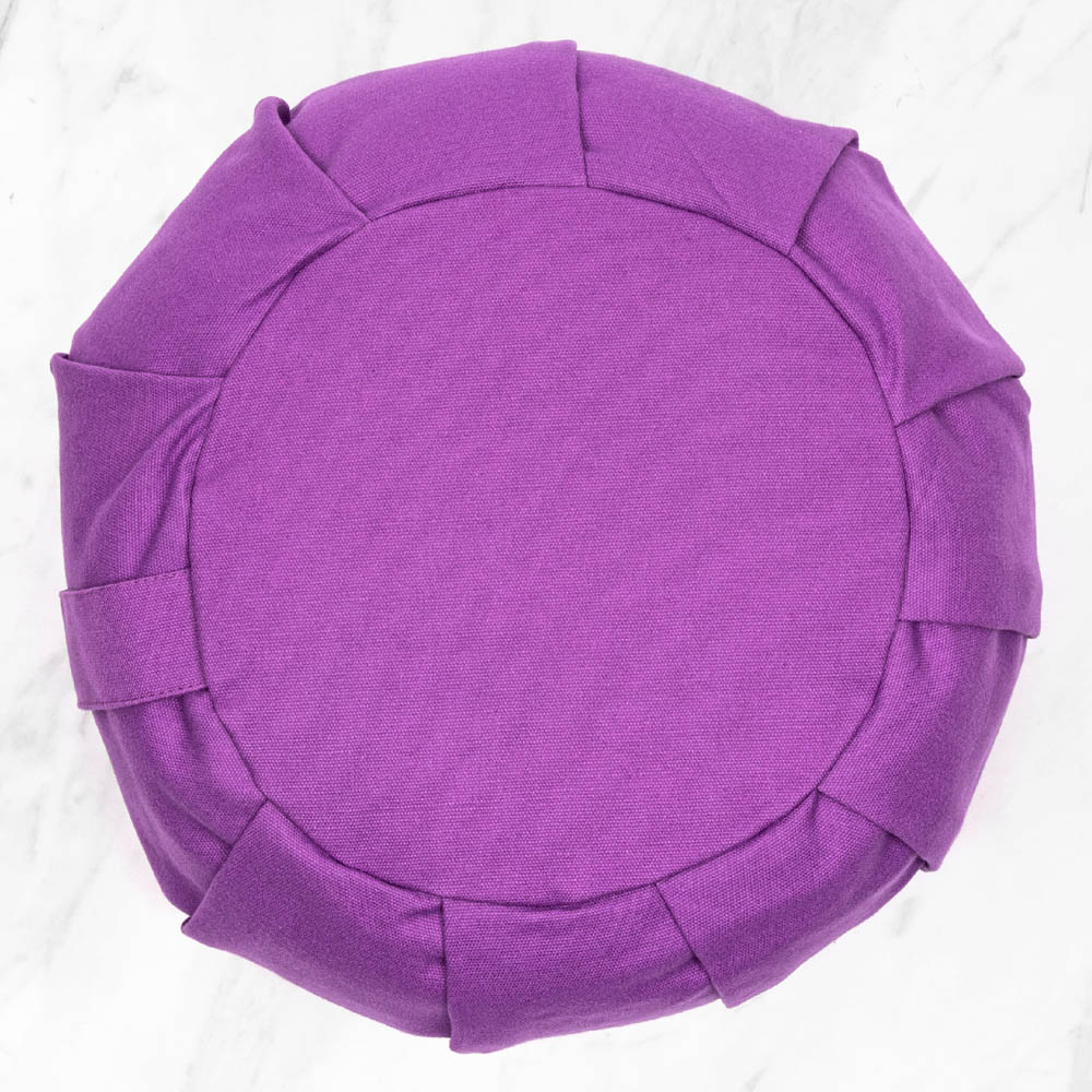 Myga Zafu Plum Yoga Meditation Cushion Image 2