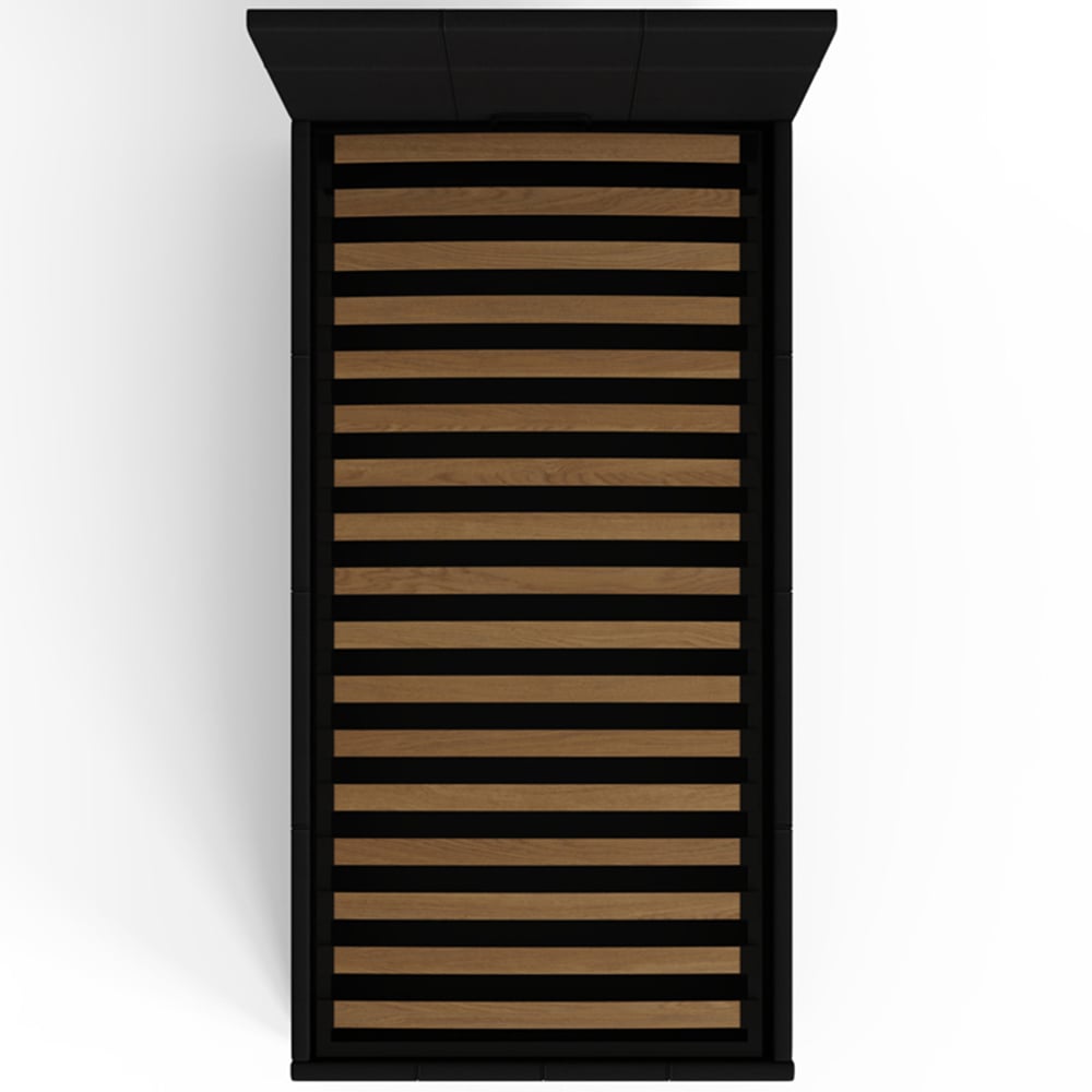 GFW Single Black End Lift Ottoman Bed Image 7