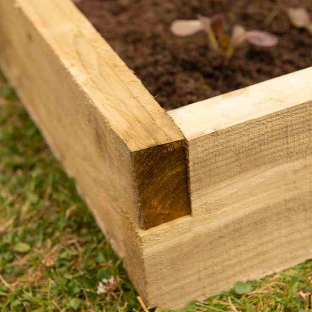 Forest Garden Timber Caledonian Compact Raised Bed Image 4
