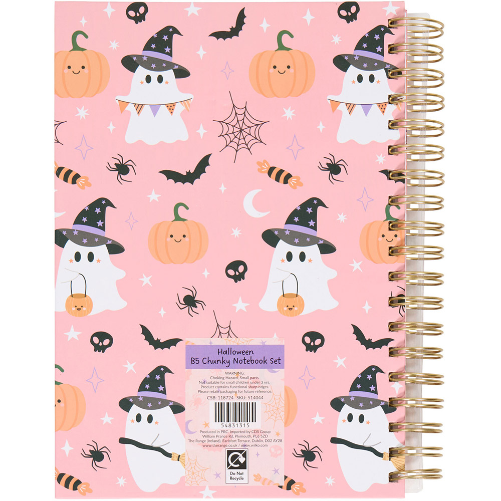 B5 Halloween Chunky Notebook Set Image 2
