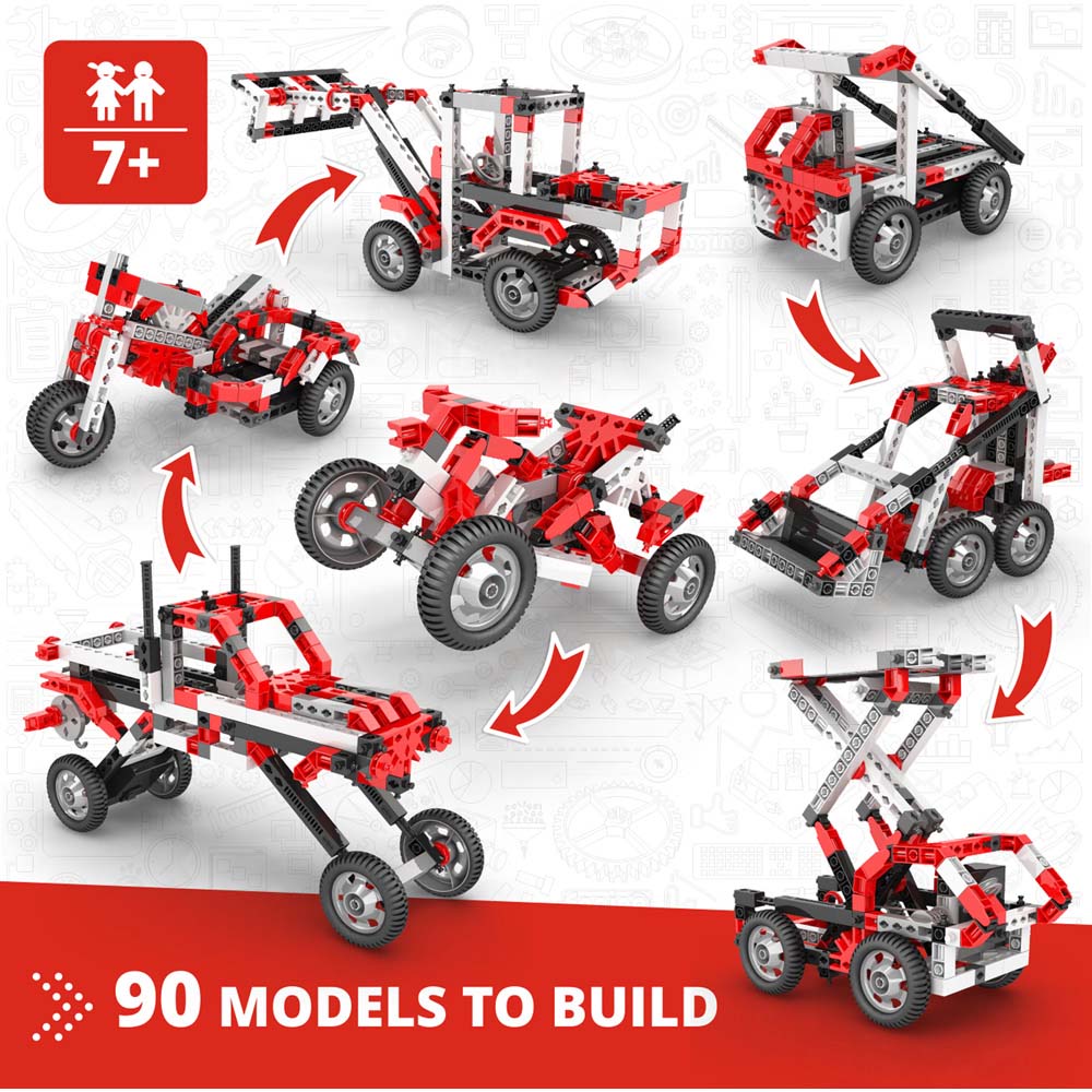 Engino Creative Builder 90 Models Motorized Set Image 3