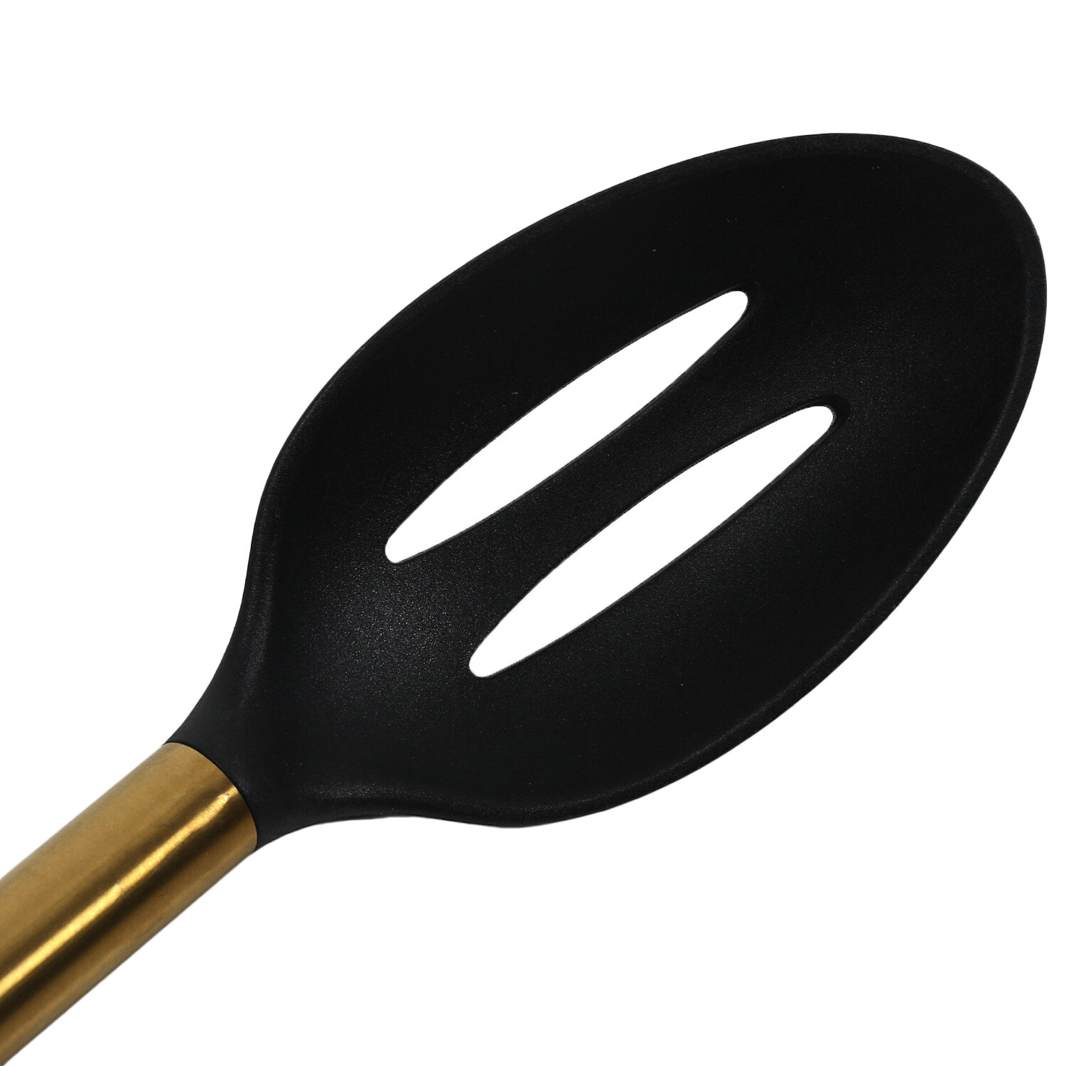 Kaiseki Nylon Slotted Spoon - Gold Image 3